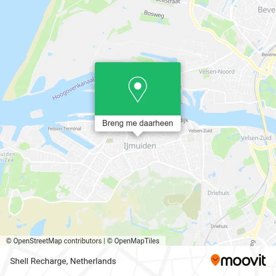 Shell Recharge kaart