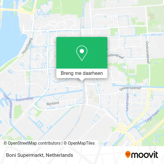 Boni Supermarkt kaart