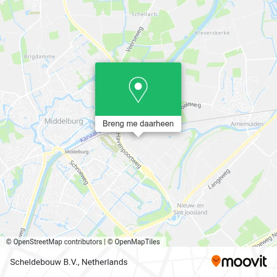 Scheldebouw B.V. kaart