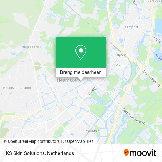 KS Skin Solutions kaart