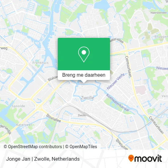 Jonge Jan | Zwolle kaart