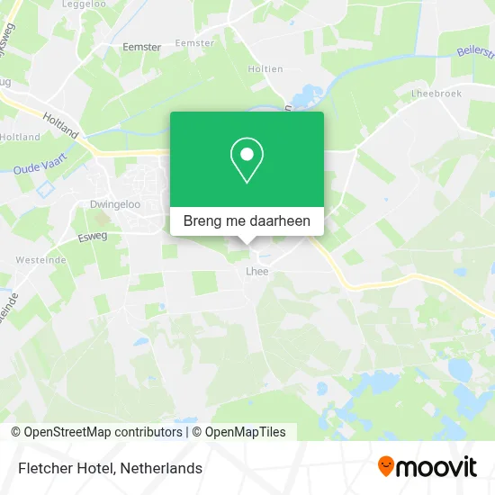 Fletcher Hotel kaart