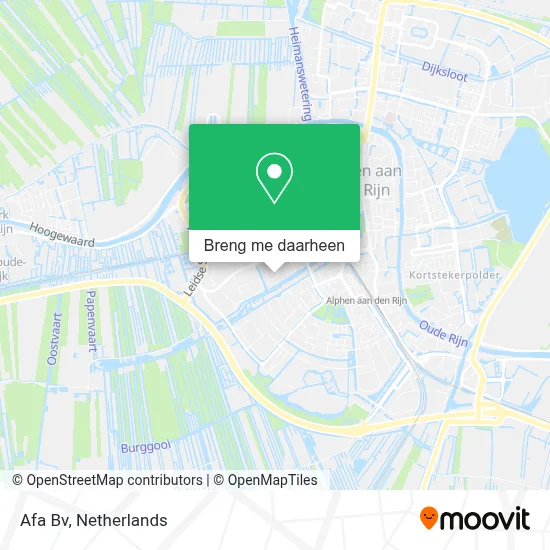 Afa Bv kaart