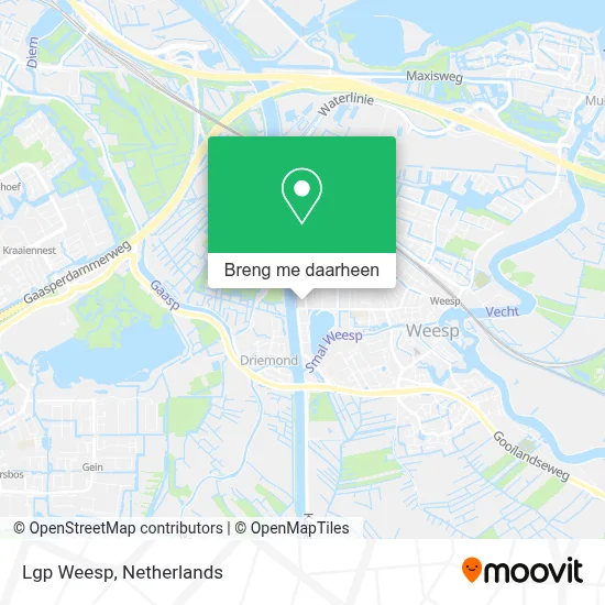 Lgp Weesp kaart