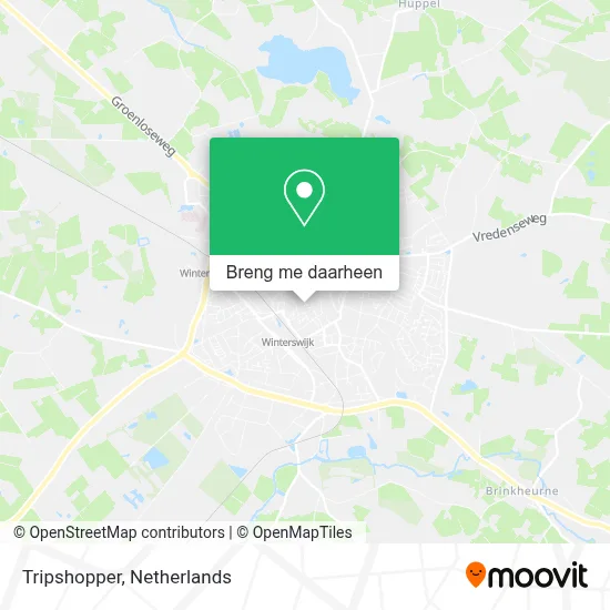 Tripshopper kaart