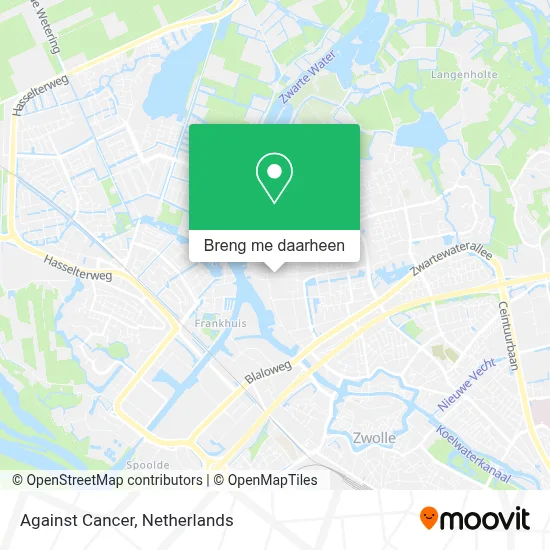 Against Cancer kaart