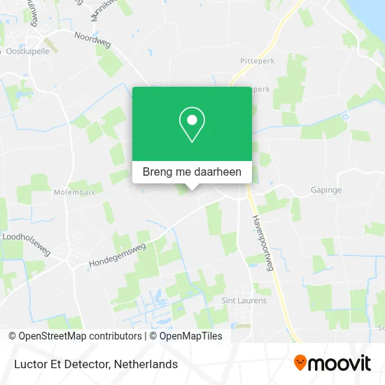 Luctor Et Detector kaart