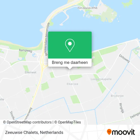 Zeeuwse Chalets kaart