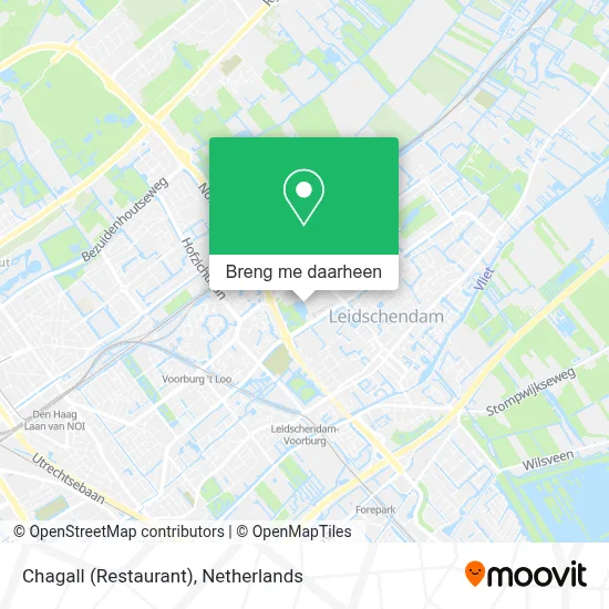Chagall (Restaurant) kaart