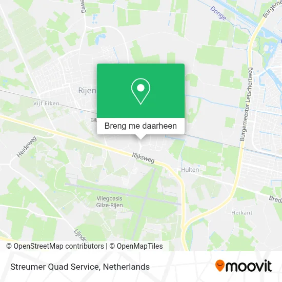 Streumer Quad Service kaart