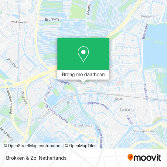 Brokken & Zo kaart