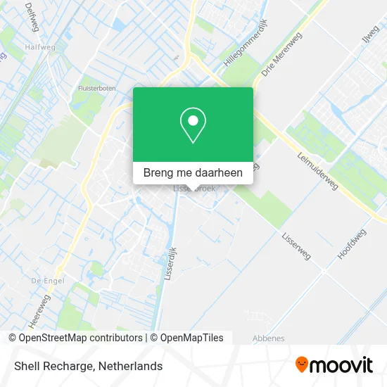 Shell Recharge kaart