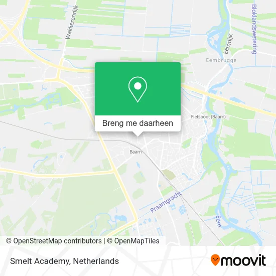 Smelt Academy kaart