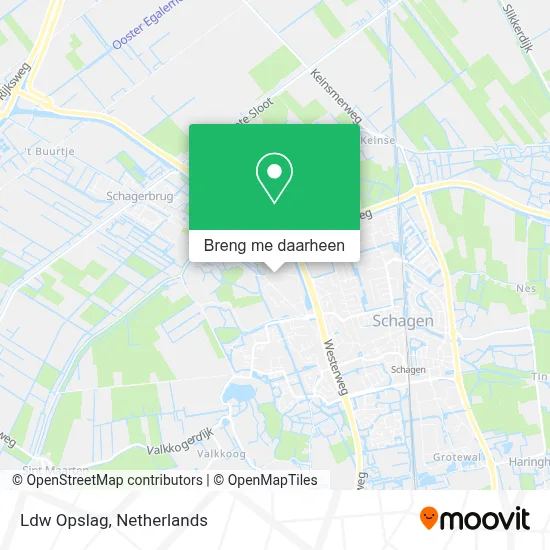 Ldw Opslag kaart