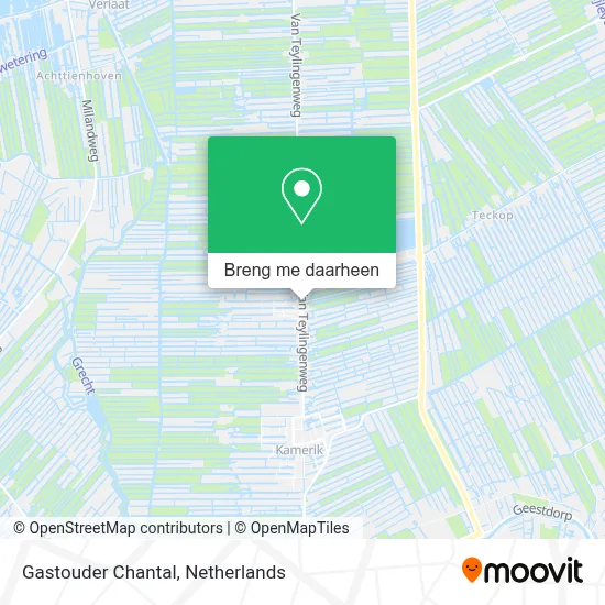 Gastouder Chantal kaart