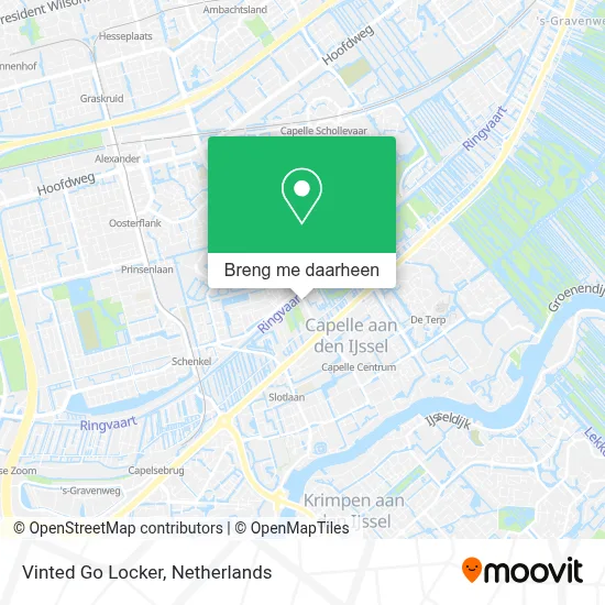 Vinted Go Locker kaart
