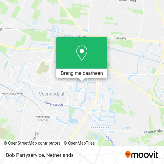 Bob Partyservice kaart
