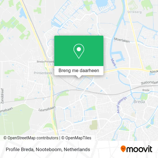 Profile Breda, Nooteboom kaart