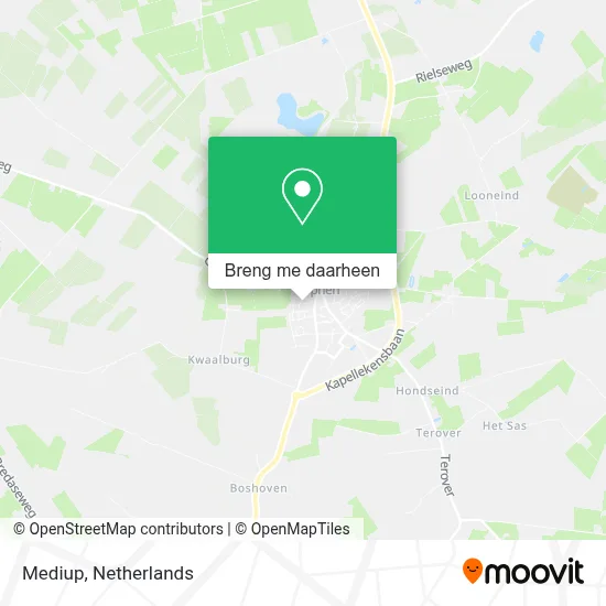 Mediup kaart