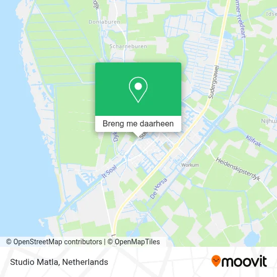 Studio Matla kaart