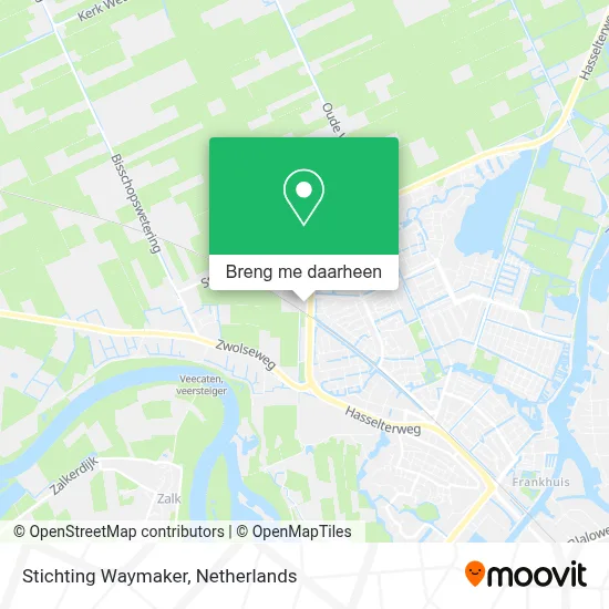 Stichting Waymaker kaart