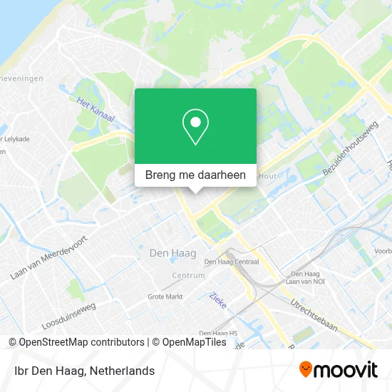 Ibr Den Haag kaart