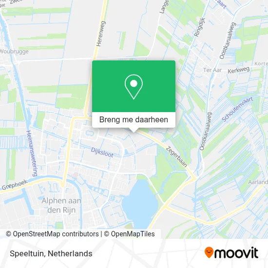 Speeltuin kaart