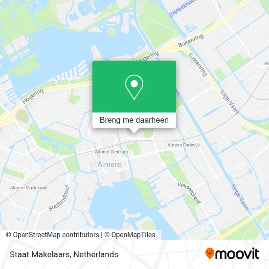 Staat Makelaars kaart
