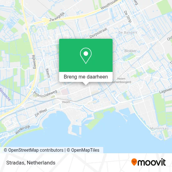 Stradas kaart