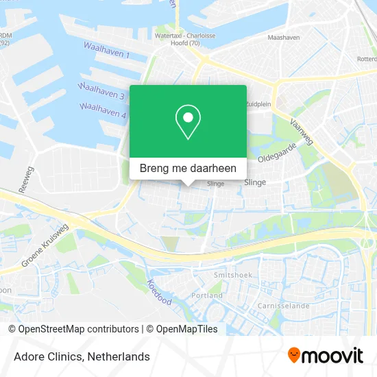Adore Clinics kaart