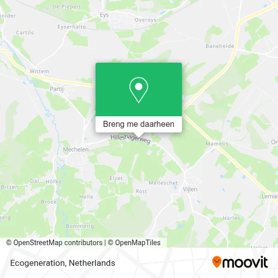 Ecogeneration kaart