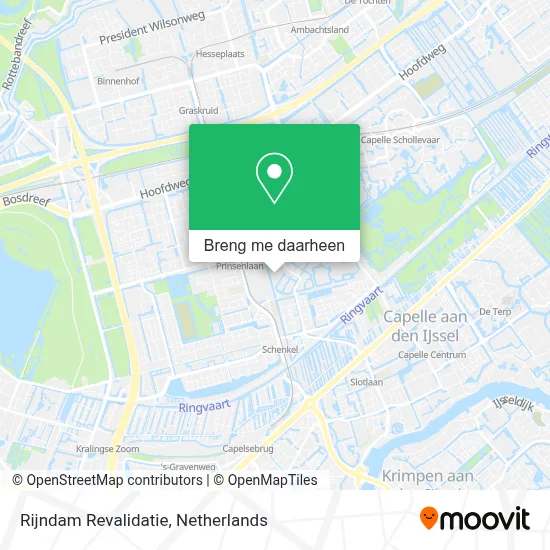 Rijndam Revalidatie kaart