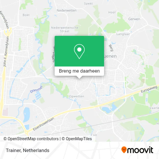 Trainer kaart