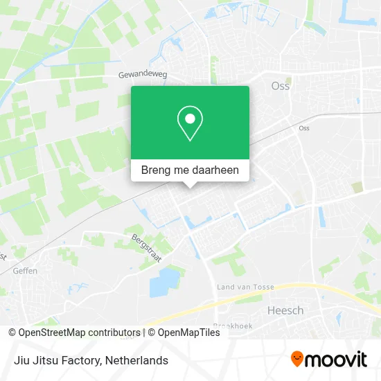 Jiu Jitsu Factory kaart