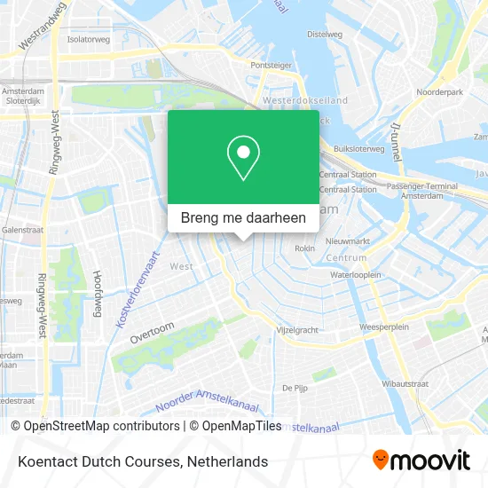 Koentact Dutch Courses kaart
