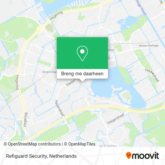 Refiguard Security kaart