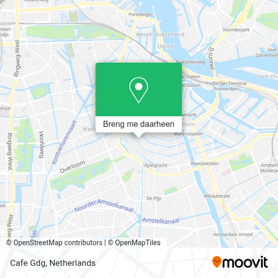 Cafe Gdg kaart