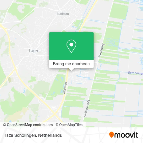 Isza Scholingen kaart