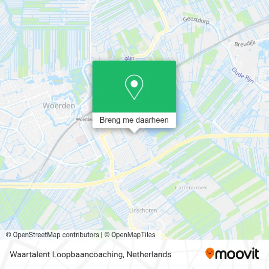 Waartalent Loopbaancoaching kaart