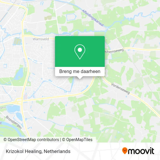 Krizokol Healing kaart