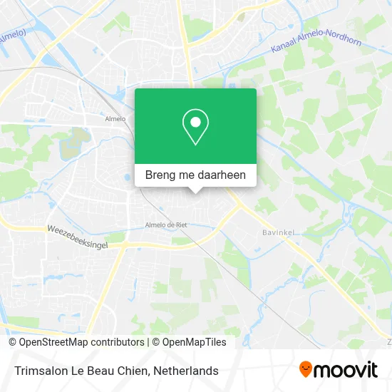 Trimsalon Le Beau Chien kaart