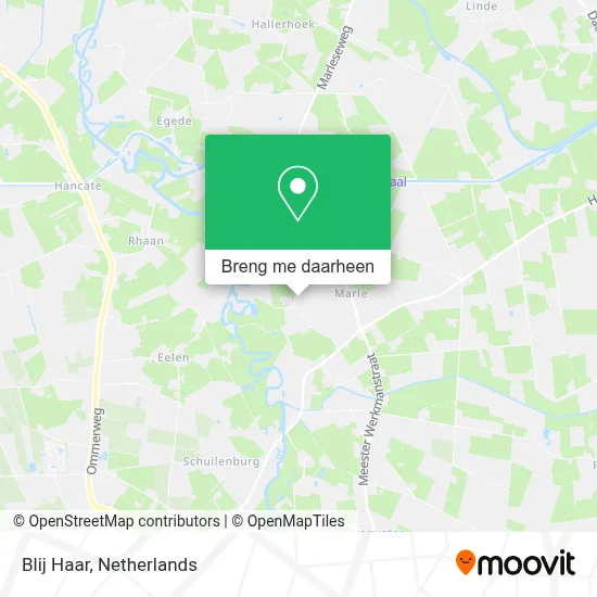Blij Haar kaart