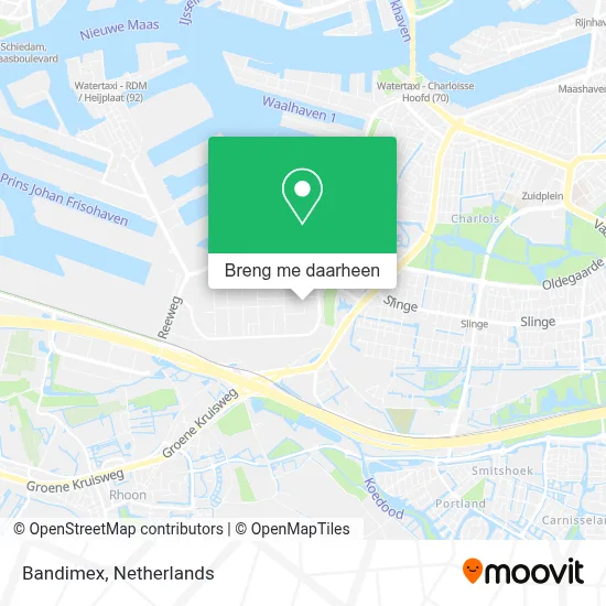 Bandimex kaart