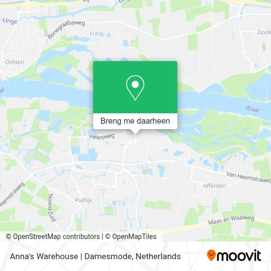 Anna's Warehouse | Damesmode kaart