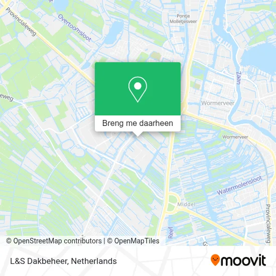 L&S Dakbeheer kaart