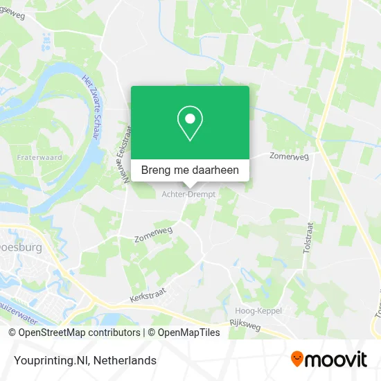 Youprinting.Nl kaart