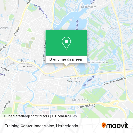Training Center Inner Voice kaart