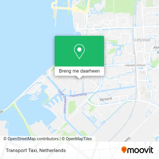 Transport Taxi kaart