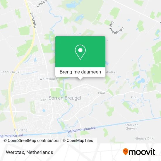 Werotax kaart