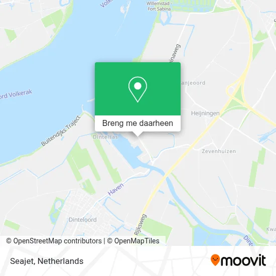 Seajet kaart